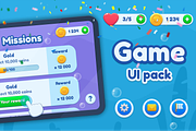 Casual GUI Mobile game UI pack, an Icon by KartInnka (Thumbnail 1 of 24)