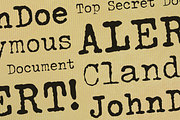 JohnDoe, a Serif Font by Fonthead Design (Thumbnail 2 of 2)