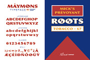 Maymons | Bold Sans Serif Font, a Sans Serif Font by Illousa (Thumbnail 4 of 9)