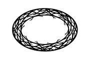 Hand Drawn Oval Scribble Frames, an Illustration by Gfx_Store (Thumbnail 13 of 51)