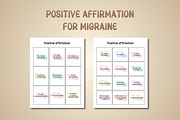 Migraine Journal & Tracker - Canva, a Print Template by Adalin Shop (Thumbnail 6 of 9)