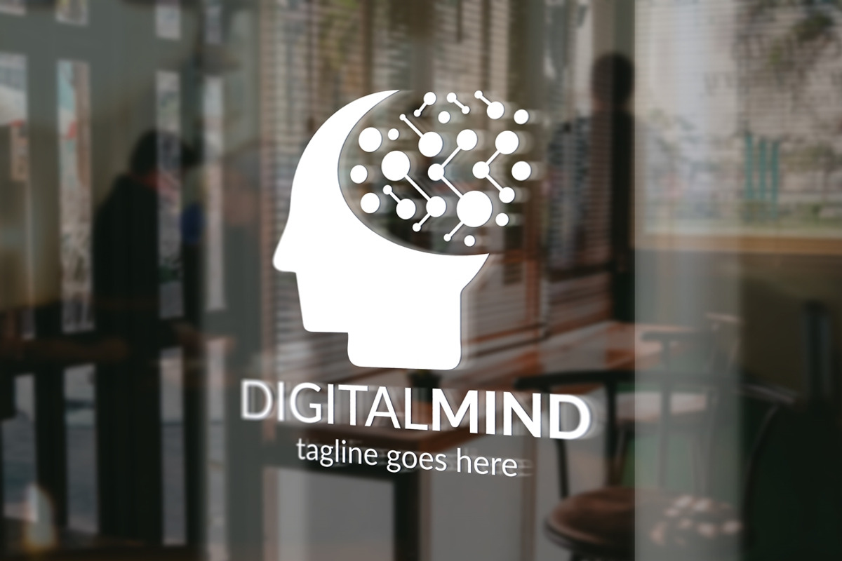 Digital Mind Logo, a Branding & Logo Template by Design_Planet ...