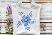 Patchwork Blue Patriotic  Clipart, an Illustration by Rose Art (Thumbnail 5 of 7)