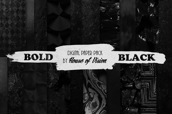 Bold Black Textured Pack preview 6