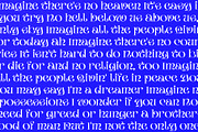 Cringe Experimental Typeface, a Serif Font by Aiyari (Thumbnail 6 of 14)