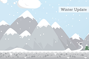 Mountains Vector Illustration, an Object Illustration by kulturrrno (Thumbnail 4 of 8)