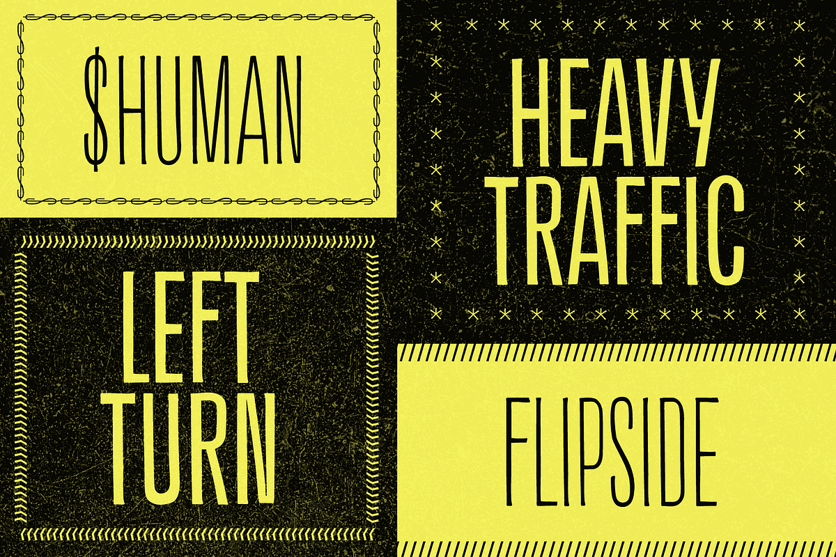 Off Ramp - An Industrial Sans-Serif, a Sans Serif Font by Wingsart Studio (Photo 9 of 15)