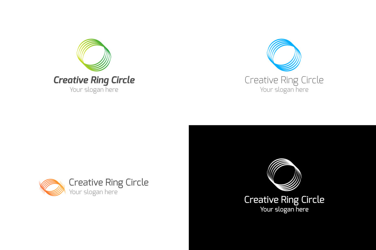 Creative Ring Circle Logo, a Branding & Logo Template by BdThemes