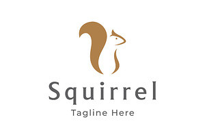 Unique and creative squirrel logo de, a Branding & Logo Template by LOGOCREATIVE