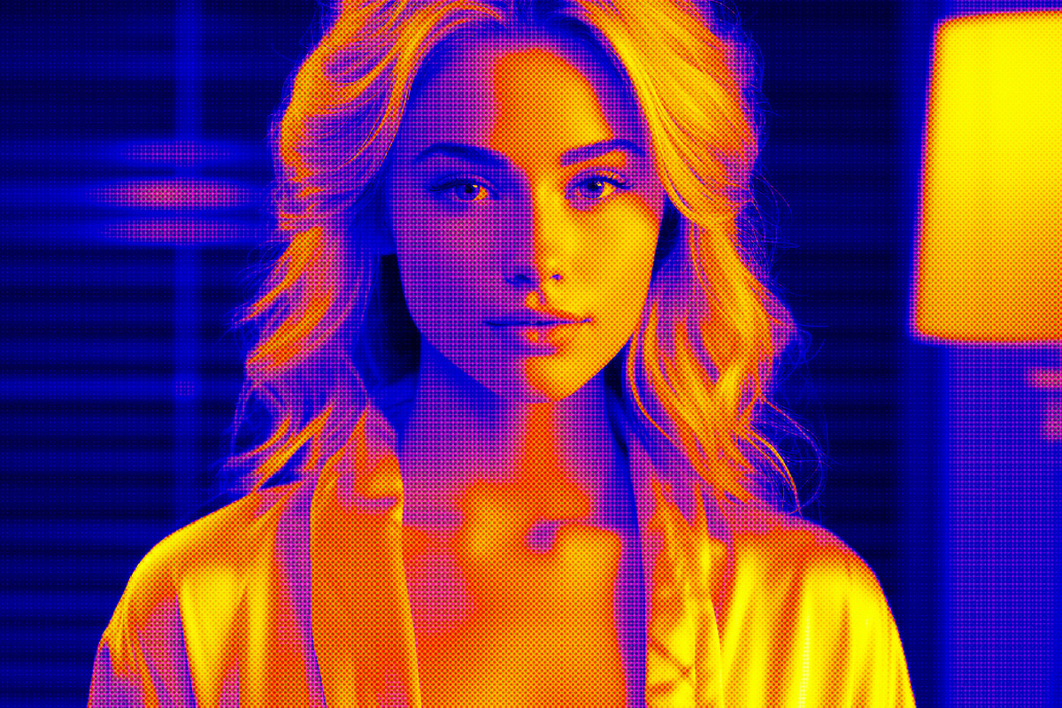 Heatmap Gradient Photo Effect, a Brushes & More by studiogstock (Photo 1 of 2)