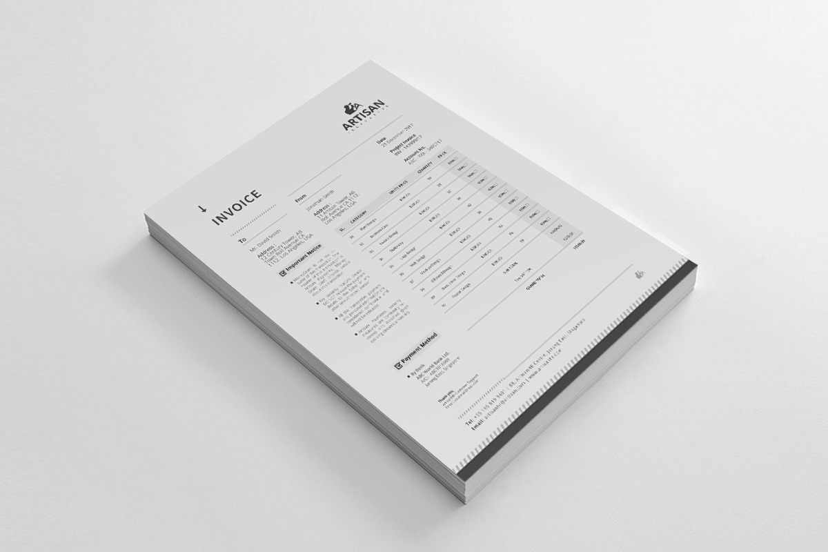 Corporate Identity, a Stationery Template by artisanHR (Photo 6 of 8)