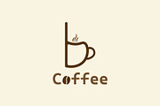 Letter B Coffee Logo, a Branding & Logo Template by Salman Shop (Thumbnail 1 of 4)