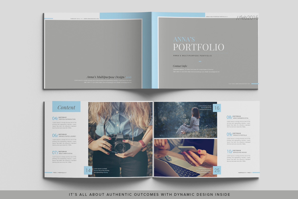 Multipurpose Corporate Portfolio, a Brochure Template by Typography Prime (Photo 2 of 12)