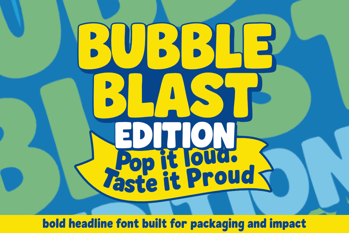Roarpop - Fun Bold Font, a Font by Rillatype (Photo 2 of 9)