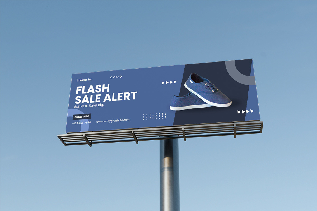 Billboard Mockup, an Advertising Mockup by xavier_studio (Photo 2 of 5)