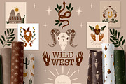WILD WEST. Western collection, a Decorative Illustration by EasyArt (Thumbnail 1 of 11)