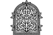 Decorative Arch Window Vector Pack, a Decorative Illustration by Designer_Momina (Thumbnail 11 of 21)