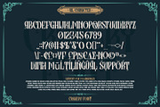 Cravery, a Script Font by Vintage Division (Thumbnail 9 of 10)