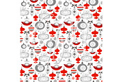 Christmas Clip Art, ornaments, balls, a Decorative Illustration by GraphicMarket (Thumbnail 5 of 5)