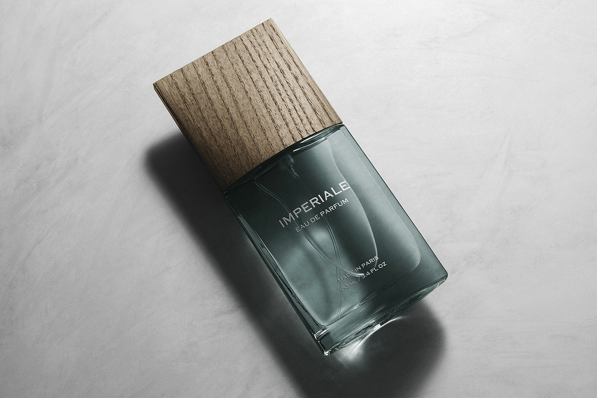 Logo Mockup Modern Parfum Wooden, a Product Mockup by Asylab (Photo 1 of 5)