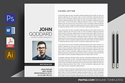 Minimal Resume/ CV Set, a Resume Template by graphicforest (Thumbnail 4 of 7)