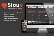 Sioux Dark Tempalte, a Websites & App Template by zheksha (Thumbnail 1 of 5)