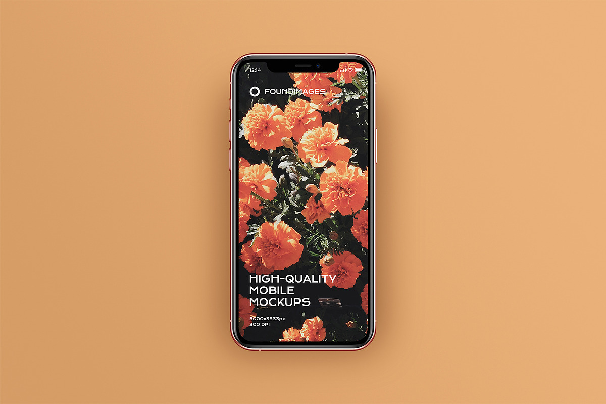 72 iphone device mockup bundle, an iPhone Mockup by FoundImages (Photo 53 of 84)