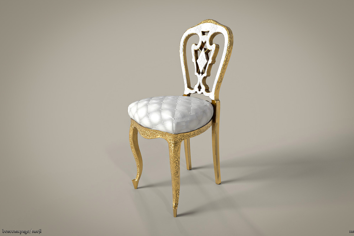 Vintage furniture set_4, a Furniture 3D Model by Snji | 3D Models (Photo 4 of 15)