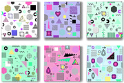 Memphis seamless pattern, a Pattern Graphic by artabramova (Thumbnail 5 of 5)