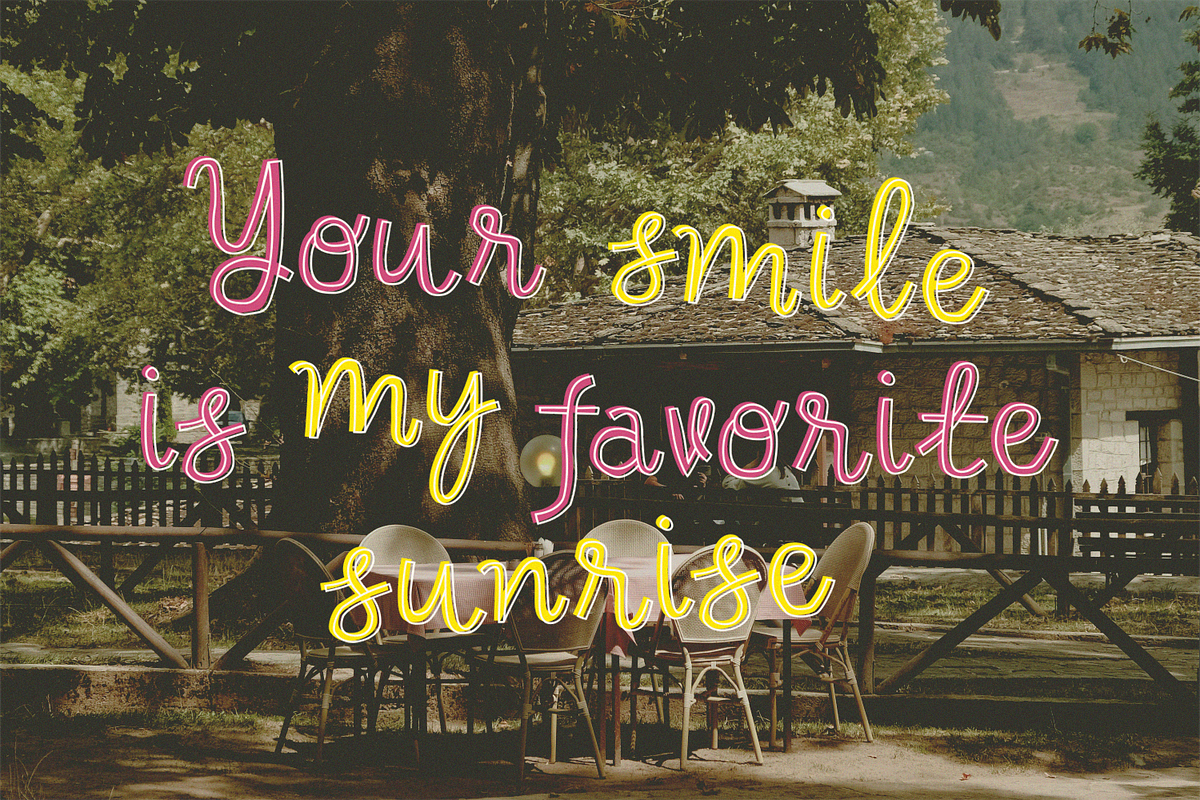 Mrs Lovela – Handwritten Font Duo, a Handwritten Font by shineink.designlab (Photo 5 of 10)