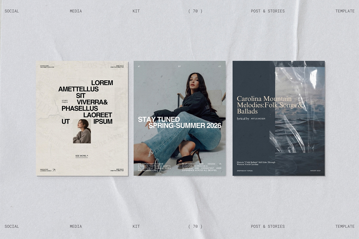 OREN | Instagram Post & Story (I), a Social Media Template by Prapti Design (Photo 7 of 10)