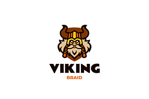 Mascot Modern Viking Logo Design, a Branding & Logo Template by Artnivora.Std