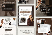 Coaching Instagram Templates Brown, a Social Media Template by SwitzerShop (Thumbnail 7 of 8)