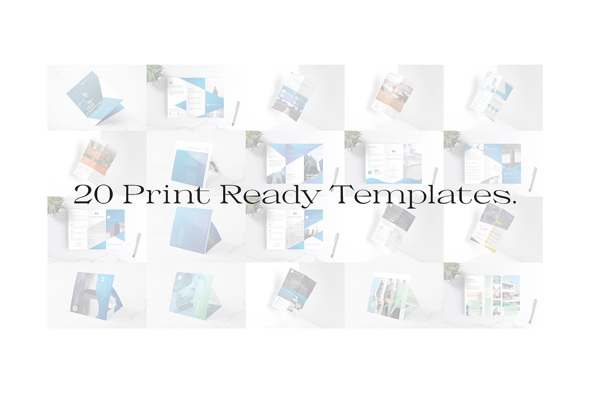 Fold& Flyer Brochure Bundle, a Brochure Template by Loc Tropis (Photo 6 of 6)
