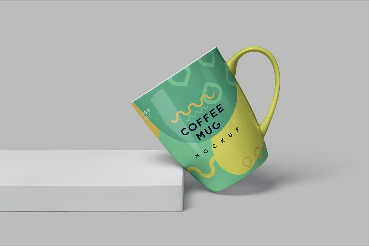Ceramic Coffee Mug Mockups, a Cups & Container Mockup by megostudi0 (Photo 6 of 6)