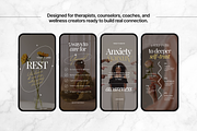 100 Therapist Reels Templates, a Social Media Template by DigiPax (Thumbnail 5 of 10)