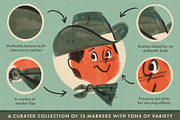 Mr. Marker Brushes for Affinity, a Brush Add-On by RetroSupply Co. (Thumbnail 3 of 4)