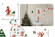 Christmas Taddy Bear. Illustration, an Animal 3D Model by Linerisyart (Thumbnail 7 of 16)