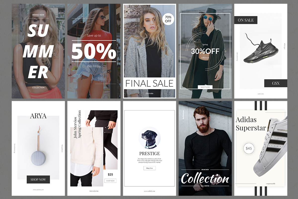 Shop Instagram Stories, a Social Media Template by Web Donut (Photo 5 of 5)