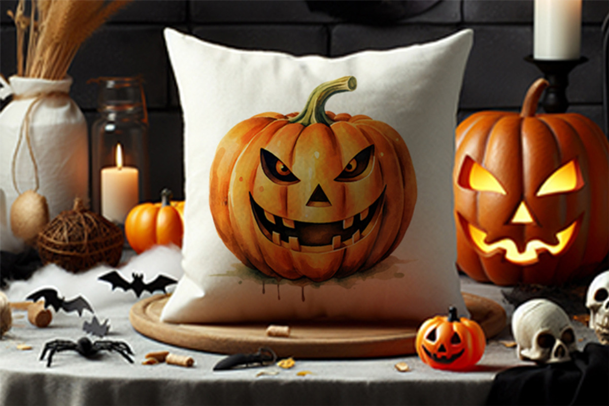 Halloween Jack-o-lantern PNG Bundle, a Seasonal Illustration by Creative Arslan (Photo 8 of 11)