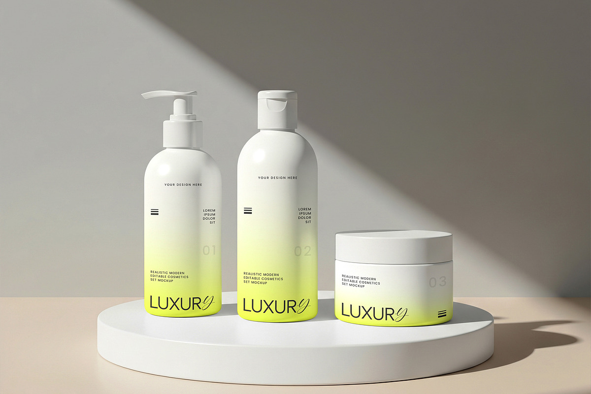 Cosmetic Tube Packaging Mockup Set, a Packaging Mockup by graphypix (Photo 4 of 12)