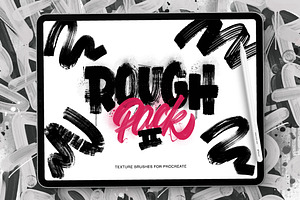 RoughPack 2 – Procreate Brushes