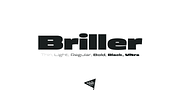 Briller, a Sans Serif Font by Kostic Type Foundry (Thumbnail 1 of 7)
