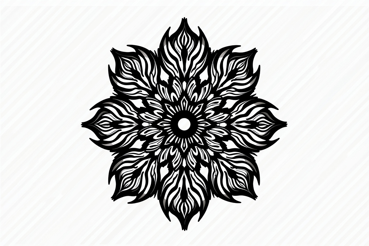 Vintage Floral Laser Cut Ornamental, an Object Illustration by BIPLOB EXPERT (Photo 7 of 14)