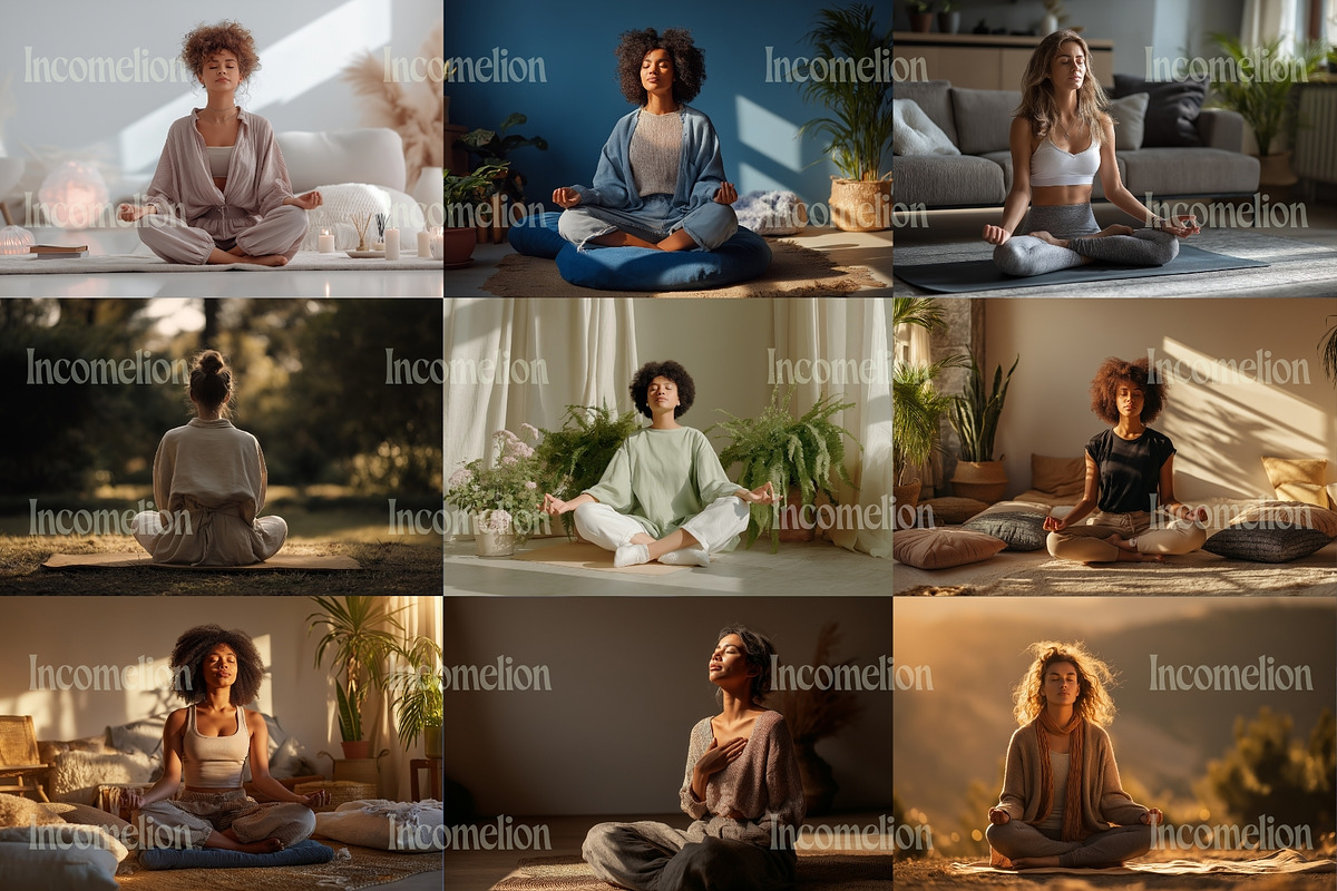60 Authentic Meditation Stock Photos, a Sports & Recreation Photo by Incomelion (Photo 6 of 12)