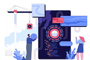 Development and software programming, a Technology Illustration by IcoMaker (Thumbnail 8 of 10)