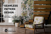 Blooming Floral Pattern Design, a Pattern Graphic by VOVU Studio (Thumbnail 10 of 10)