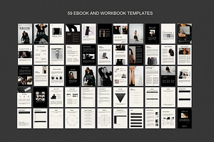 Minimalist Ebook & Workbook Canva