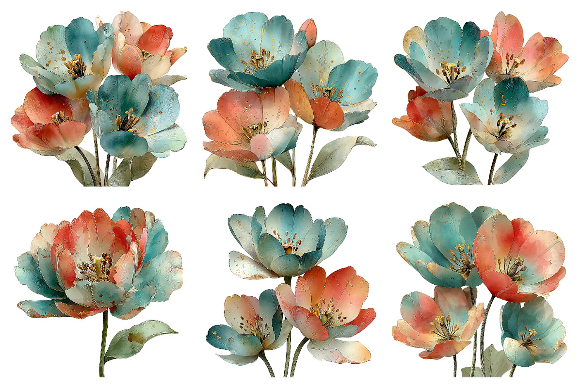 spring tulip flowers, an Illustration by Design Market (Photo 3 of 5)