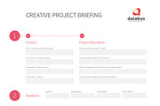 Creative Project Briefing, a Stationery Template by GoodDesignCreation (Thumbnail 3 of 4)